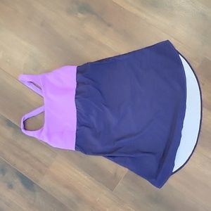 Lululemon Venus tank in purple,  inkwell 6
